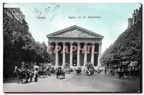 Cartes postales Paris Eglise de la Madeleine