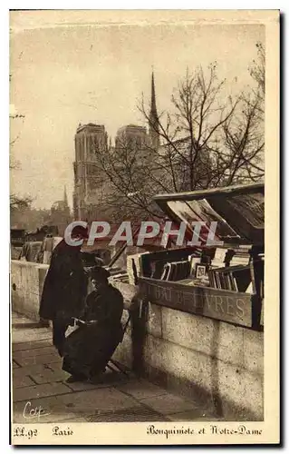 Ansichtskarte AK Paris Bouquiniste et Notre Dame