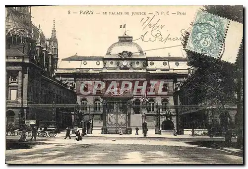 Cartes postales Paris le Palais de Justice