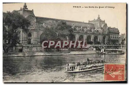 Ansichtskarte AK Paris la Gare du Quai d'Orsay