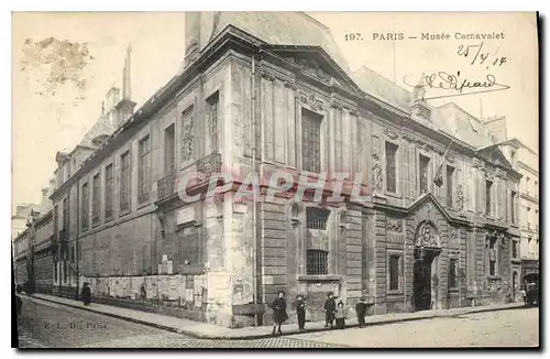 Cartes postales Paris Musee Carnavalet