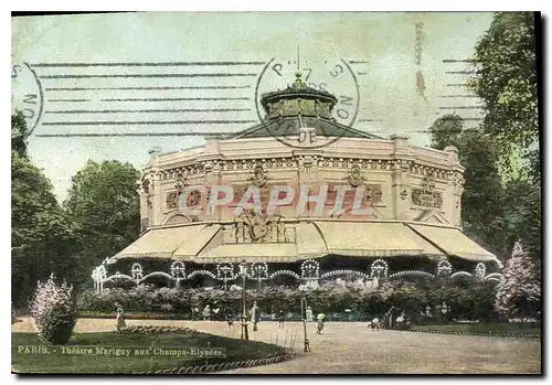 Cartes postales Paris Theatre Marigny aux Champs Elysees