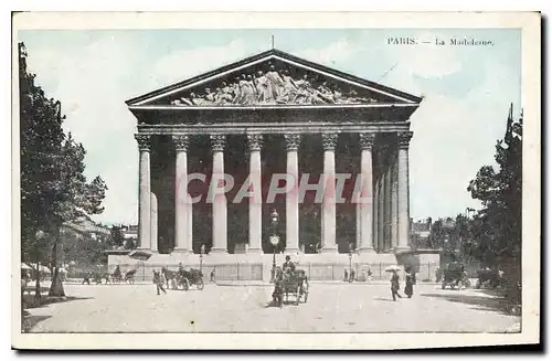 Cartes postales Paris la Madeleine