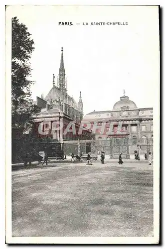 Cartes postales Paris la Sainte Chapelle