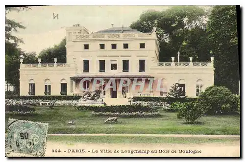 Ansichtskarte AK Paris la Villa de Longchamps au Bois de Boulogne