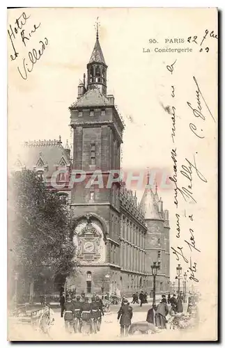 Cartes postales Paris la Conciergerie