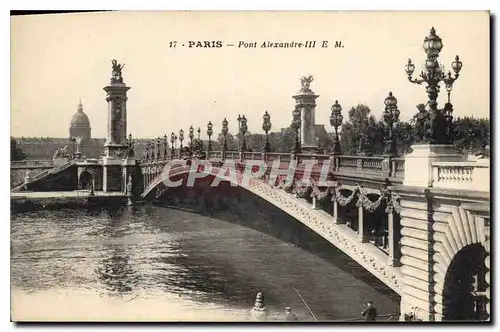 Cartes postales Paris Pont Alexandre III