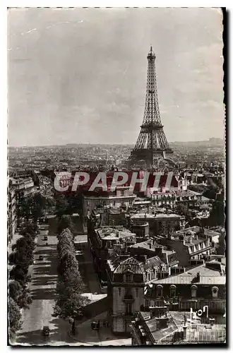 Ansichtskarte AK Paris en Flanant la Tour Eiffel