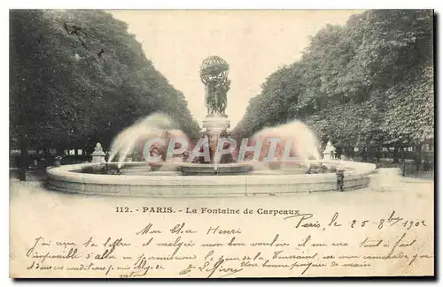 Cartes postales Paris la Fontaine de Carpeaux