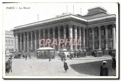 Cartes postales Paris la Bourse