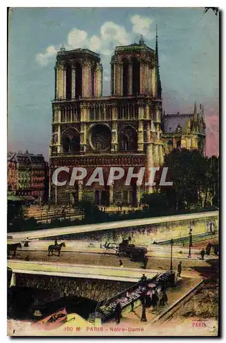 Cartes postales Paris Notre Dame