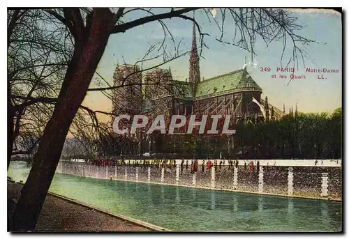 Ansichtskarte AK Paris Notre Dame et les Quais