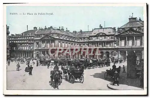 Ansichtskarte AK Paris la Place du Palais Royal