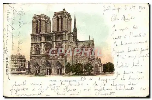 Cartes postales Paris Notre Dame