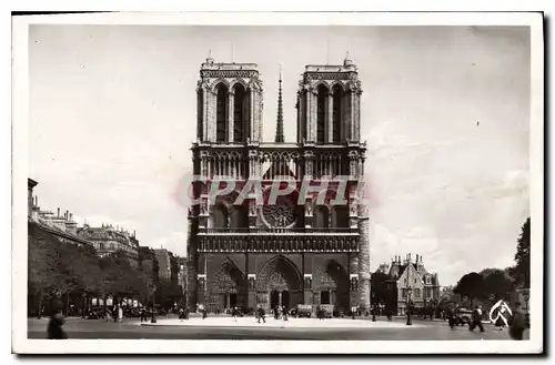 Cartes postales Paris et ses Merveilles Parvis de Notre Dame