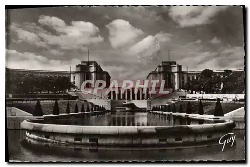 Ansichtskarte AK Paris et ses Merveilles le Palais de Chaillot vu des Jardins Architectes MM Azeno Boileau Carlu