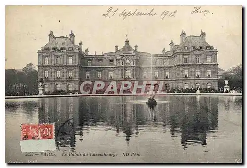 Cartes postales Paris le Palais du Luxembourg