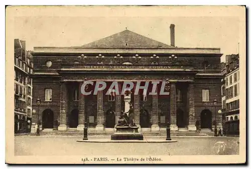 Ansichtskarte AK Paris le Theatre de l'Odeon