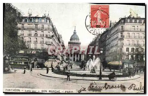 Cartes postales Paris Pantheon