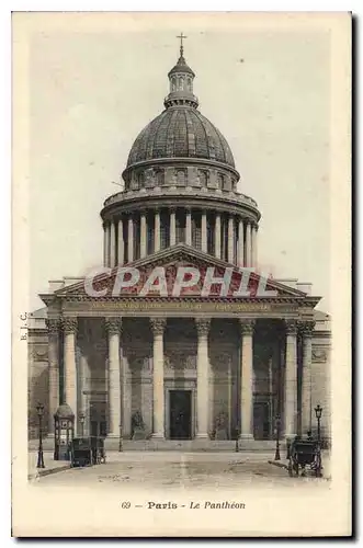 Cartes postales Paris le Pantheon