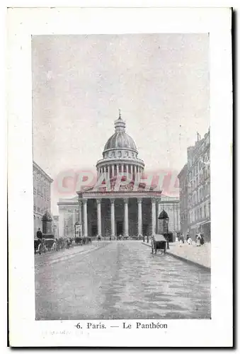 Cartes postales Paris le Pantheon