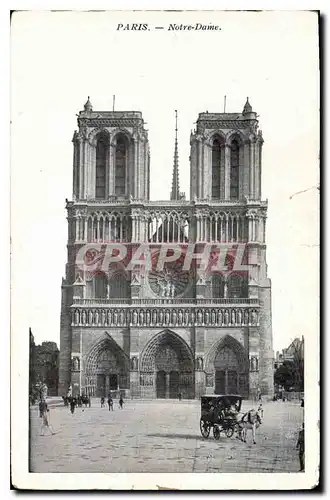 Cartes postales Paris Notre Dame