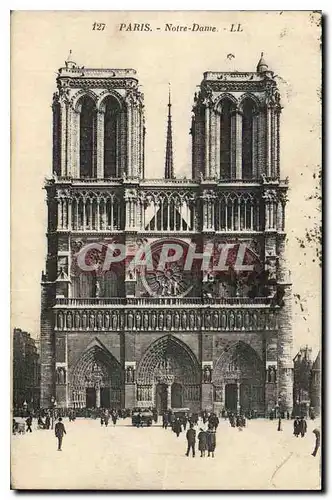 Cartes postales Paris Notre Dame