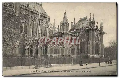 Cartes postales Paris la Sacristie de Notre Dame la Sacristie de Notre Dame