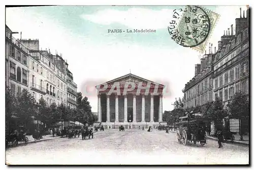 Cartes postales Paris la Madeleine