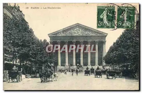 Cartes postales Paris la Madeleine