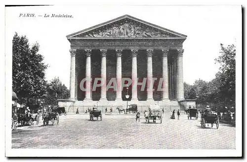 Cartes postales Paris la Madeleine