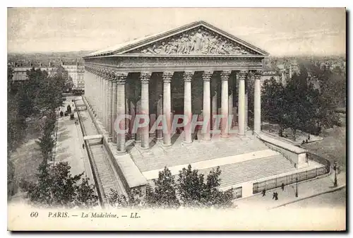 Cartes postales Paris la Madeleine