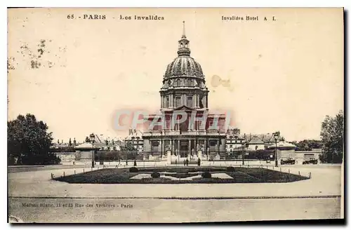 Cartes postales Paris les Invalides