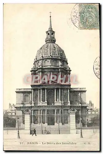 Ansichtskarte AK Paris le Dome des Invalides