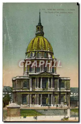 Cartes postales Hotel des Invalides le Dome