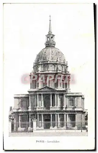 Cartes postales Paris Invalides