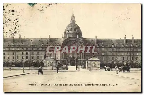 Ansichtskarte AK Paris Hotel des Invalides Entree principale