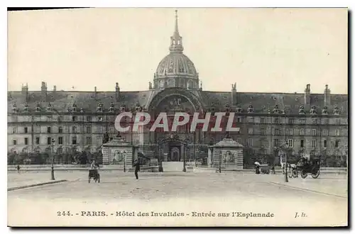 Ansichtskarte AK Paris hotel des Invalides Entree sur l'Esplanade