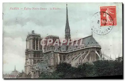 Cartes postales Paris Eglise Notre Dame la Fleche