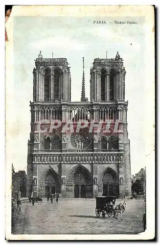 Cartes postales Paris Notre Dame