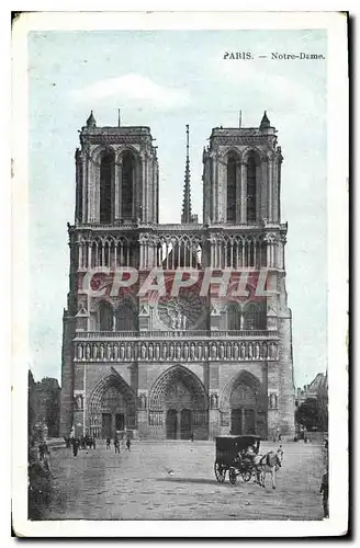 Cartes postales Paris Notre Dame