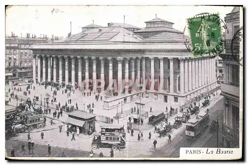 Cartes postales Paris la Bourse