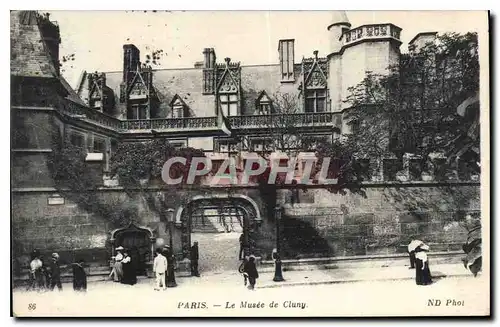 Cartes postales Paris le Musee de Cluny