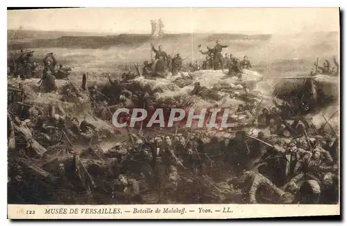 Ansichtskarte AK Musee de Versailles Bataille de Malakoff Yvon