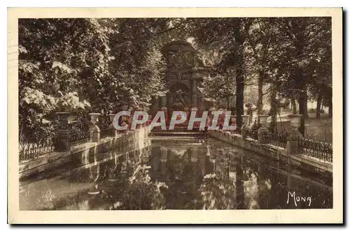 Cartes postales Les petits Tableaux de Paris la Fontaine Medicis l'un des plus jolis coins du Jardin du Luxembou