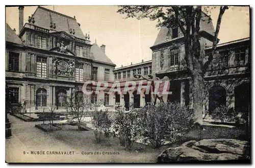 Ansichtskarte AK Musee Carnavalet Cours des Drapiers