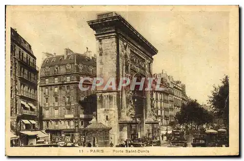 Cartes postales Paris Porte Saint Denis