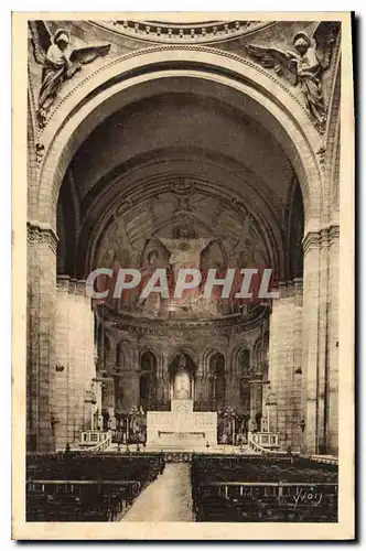 Ansichtskarte AK Paris Basilique du Sacre Coeur de Montmartre le Choeur et la Nef