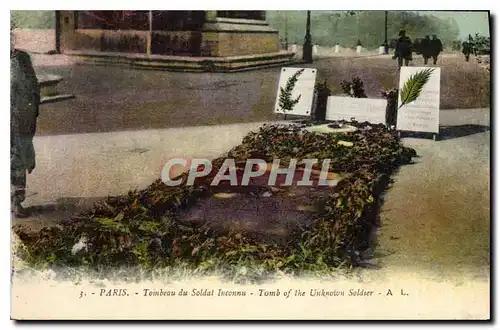 Cartes postales Paris Tombeau du Soldat Inconnu