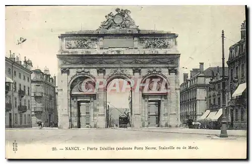 Ansichtskarte AK Nancy Porte Desilles ancienne Porte Neuve Stainville ou de Metz